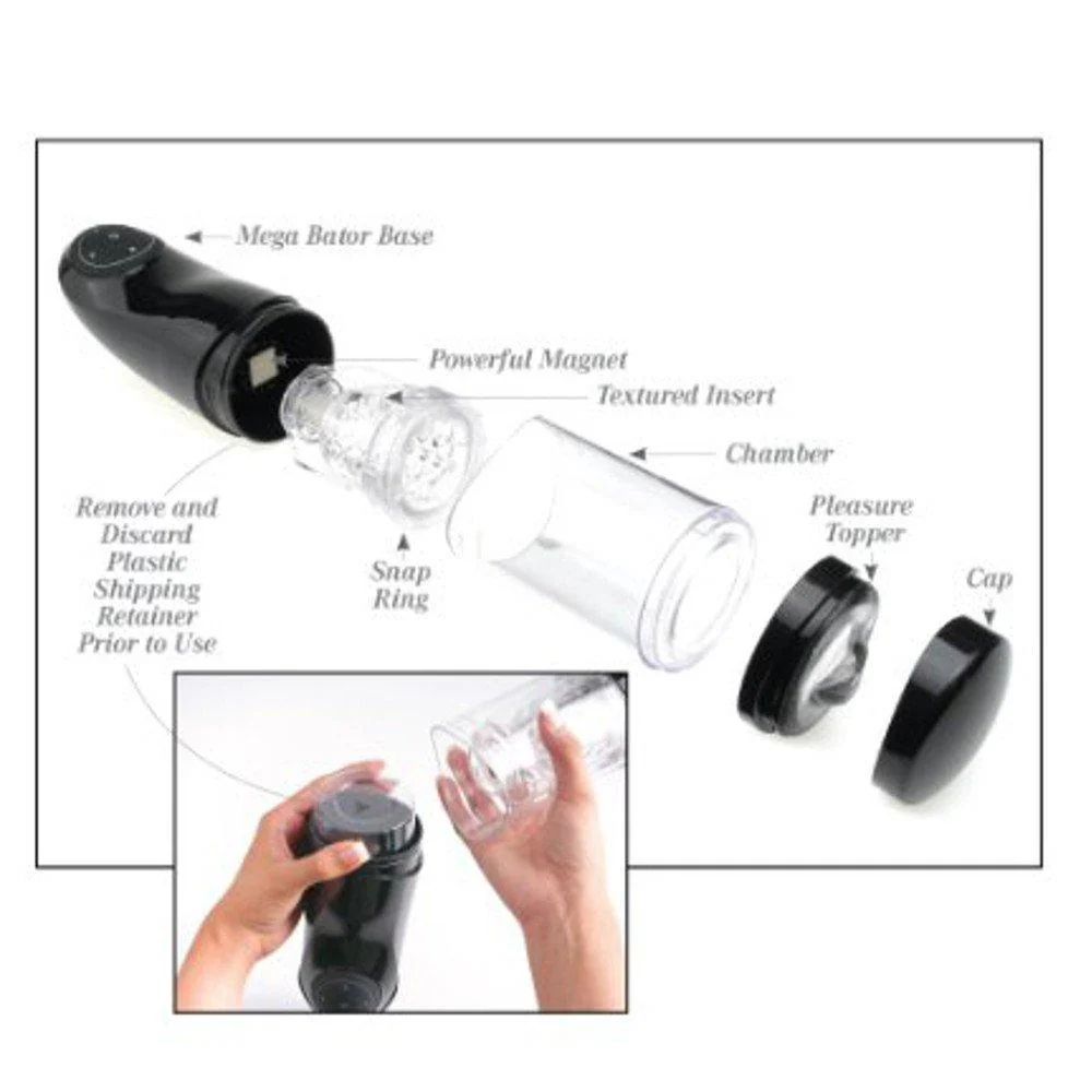Extreme Mega Bator Rechargeable Hands-Free Stroker - Image 3